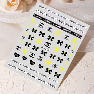 Sticker dán móng thương hiệu hot