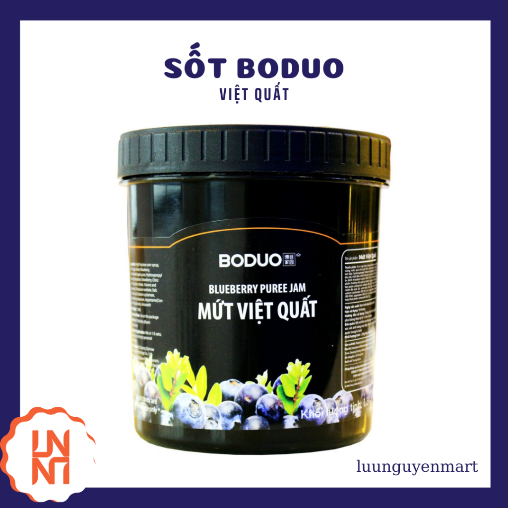 Sốt Boduo Việt Quất 1.3kg