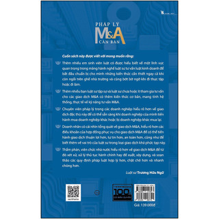 Sách Pháp Lý M & A Căn Bản