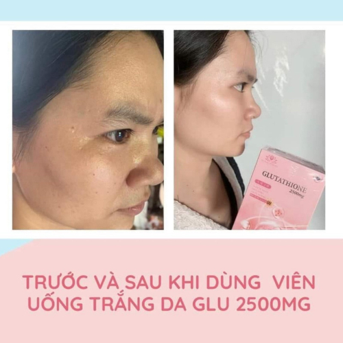 Viên ngậm Glutathione 2500MG lọ 60 viên, Trắng da, chống nắng, Siêu hủy nám, cân bằng nội tiết, samcosetics2017 | BigBuy360 - bigbuy360.vn