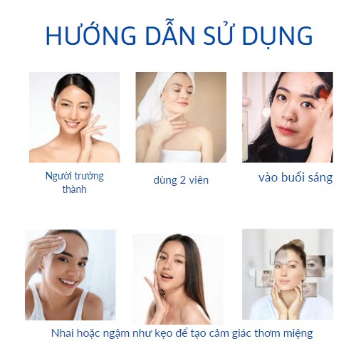Viên ngậm Glutathione 2500MG lọ 60 viên, Trắng da, chống nắng, Siêu hủy nám, cân bằng nội tiết, samcosetics2017 | BigBuy360 - bigbuy360.vn