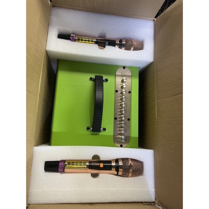 Loa karaoke xách tay Marshall , 1 loa trung, 1 loa treble, 650W)