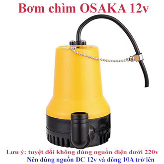 Bơm Chìm Vàng Lớn 12V