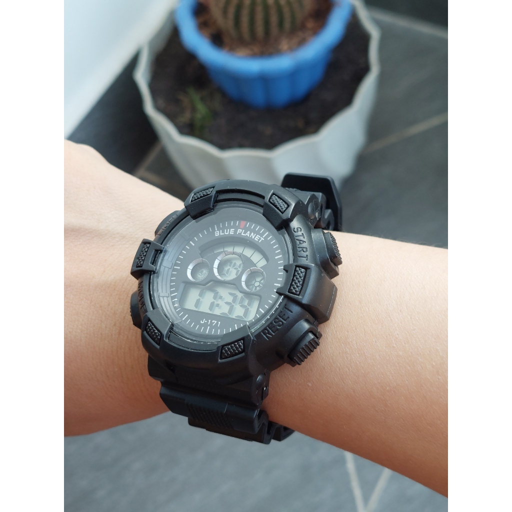 Đồng hồ nam Blue.Planet chạy pin hàng Si