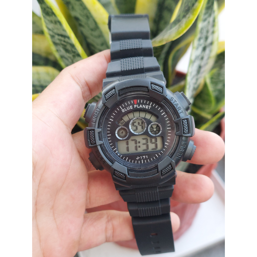 Đồng hồ nam Blue.Planet chạy pin hàng Si