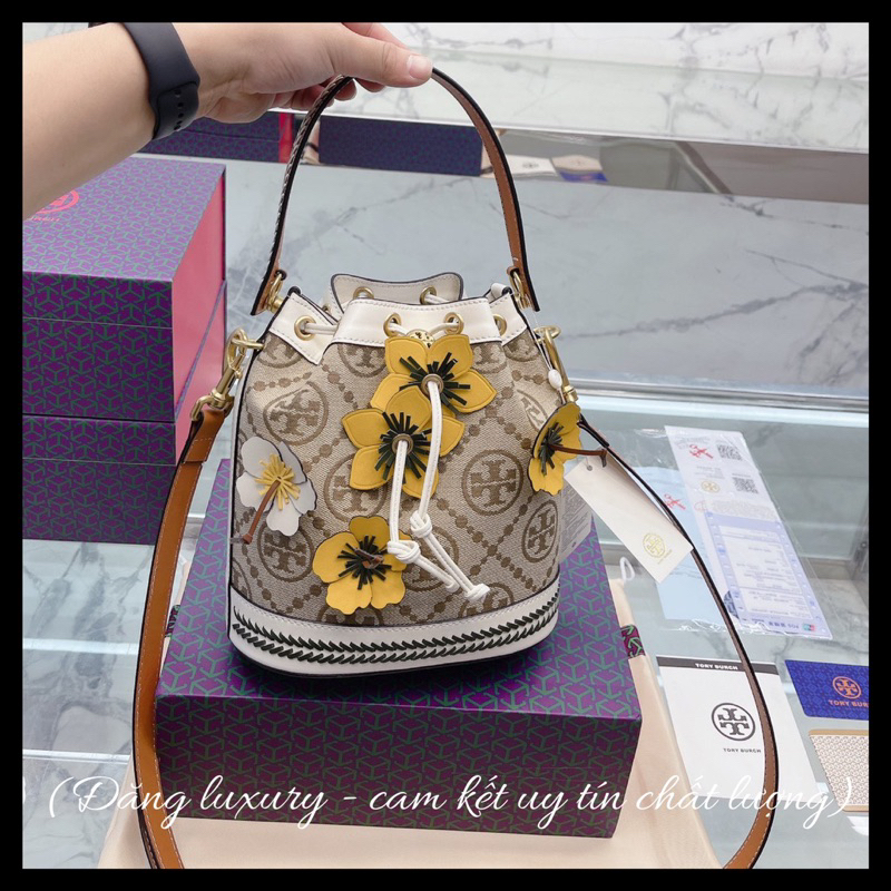 ✅Túi dúm TORY BUCH NEO - Size 22*12cm - Bản SUP [FULLBOX]