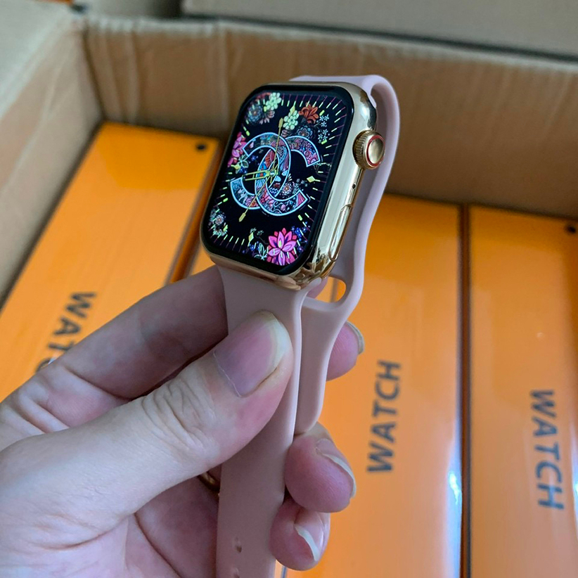 Đồng Hồ Thông Minh LOGO TÁO HƠ MẸC Seri 8 Cao Cấp / Smart Watch Logo Táo Khung Thép / Màn Hình Tràn Viền Siêu Mượt | BigBuy360 - bigbuy360.vn