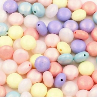 Hạt Cườm Tròn Dẹp Trang Trí