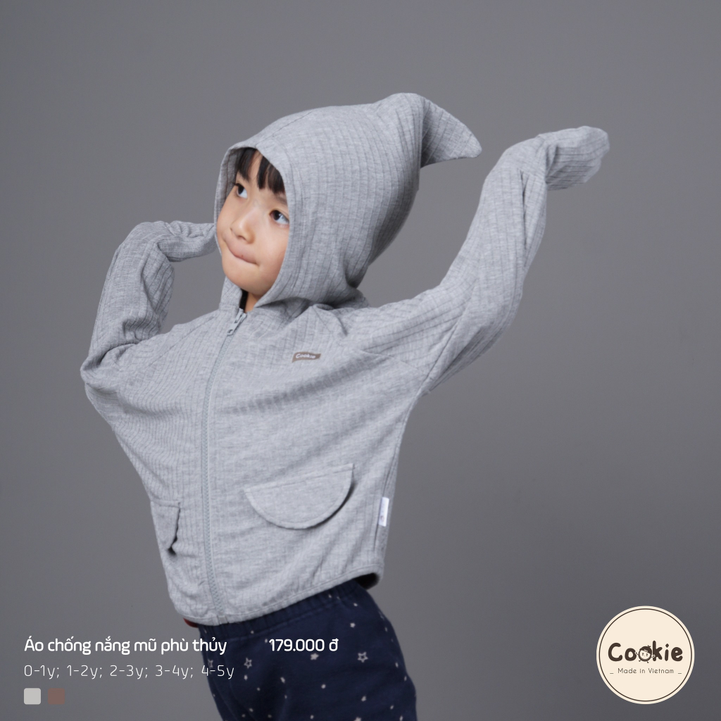 Cookie - Áo chống nắng mũ phù thủy