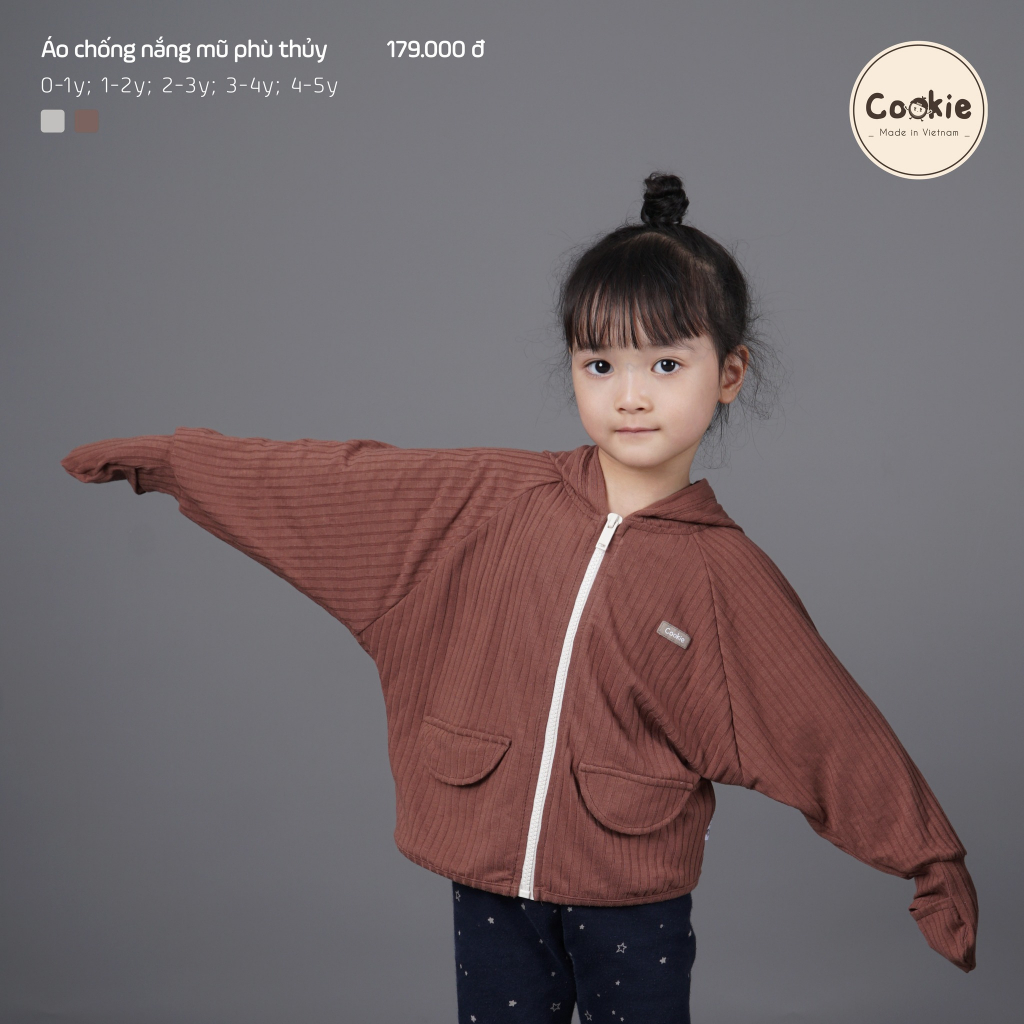 Cookie - Áo chống nắng mũ phù thủy