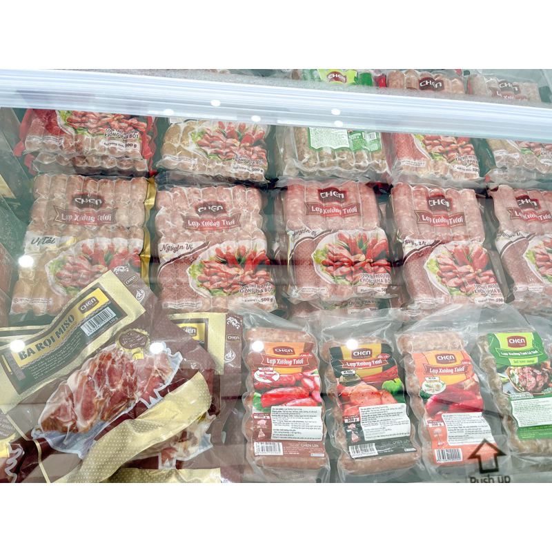 Lạp xưởng tươi CHEN Đài Loan CAO CẤP 500gr  KHÔNG PHA BỘT