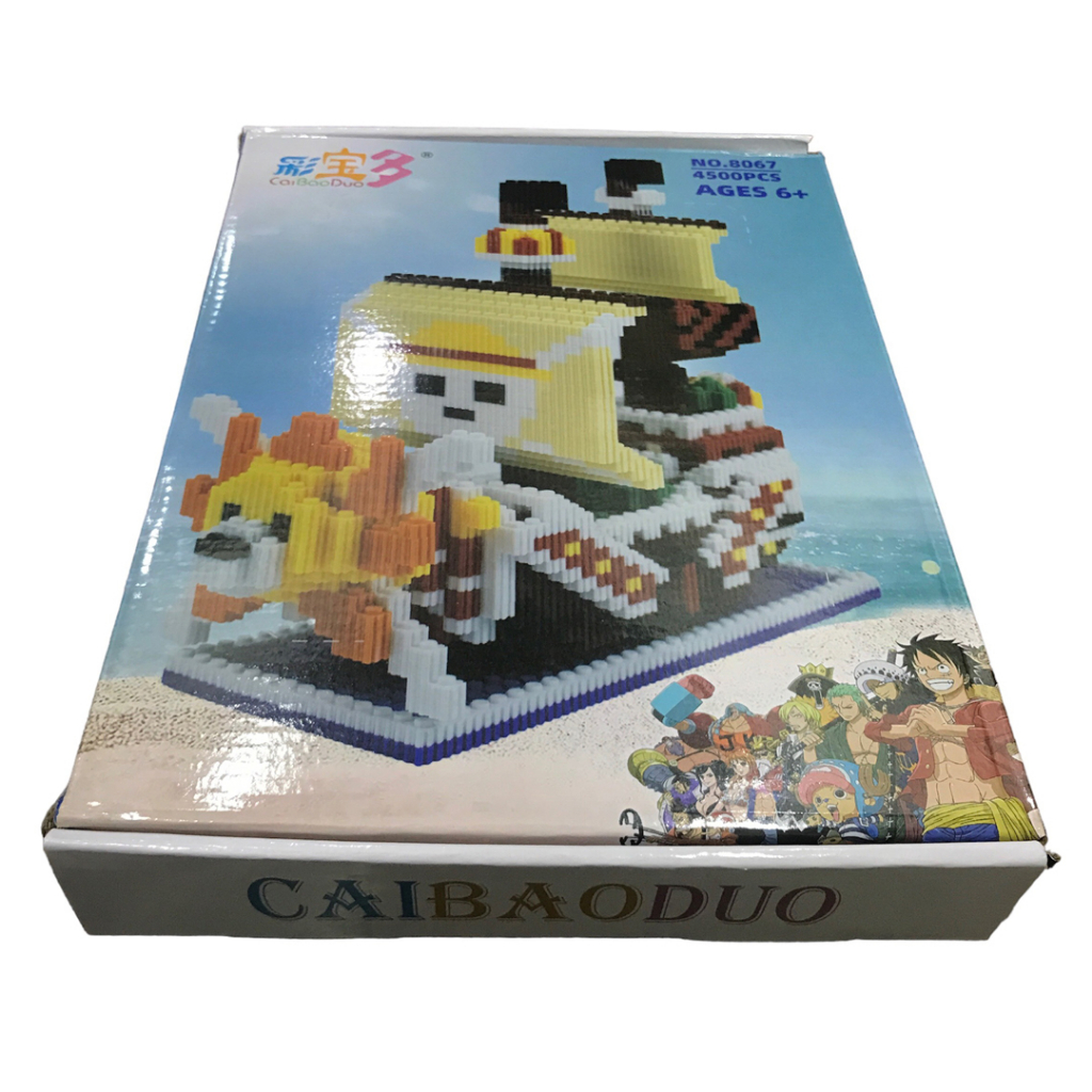Mô hình LEGO 3D Tàu Thousand Sunny One Piece 4500 mảnh ghép, 31 cm, đồ chơi lắp ráp bằng nhựa ABS cho trẻ từ 6 tuổi