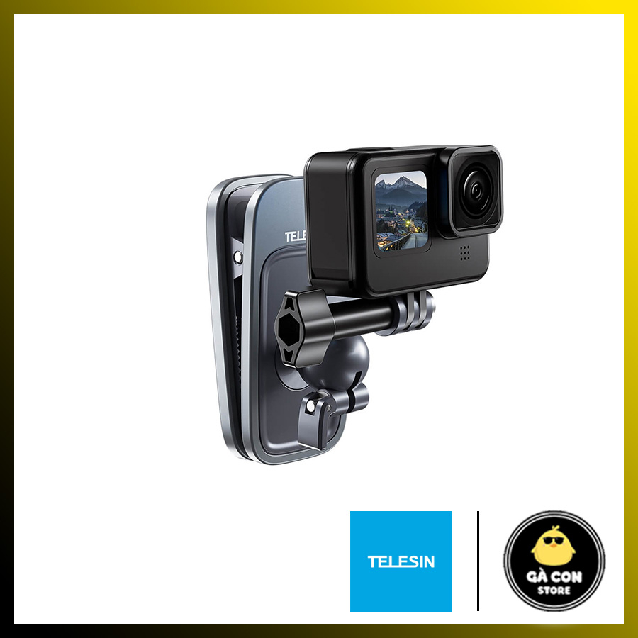 KẸP BALO CÓ NAM châm GẮN GOPRO ACTION CAM TELESIN V2