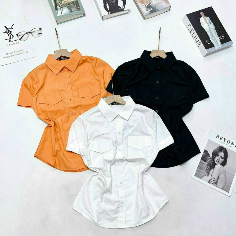 ÁO SƠ MI NẮP TÚI