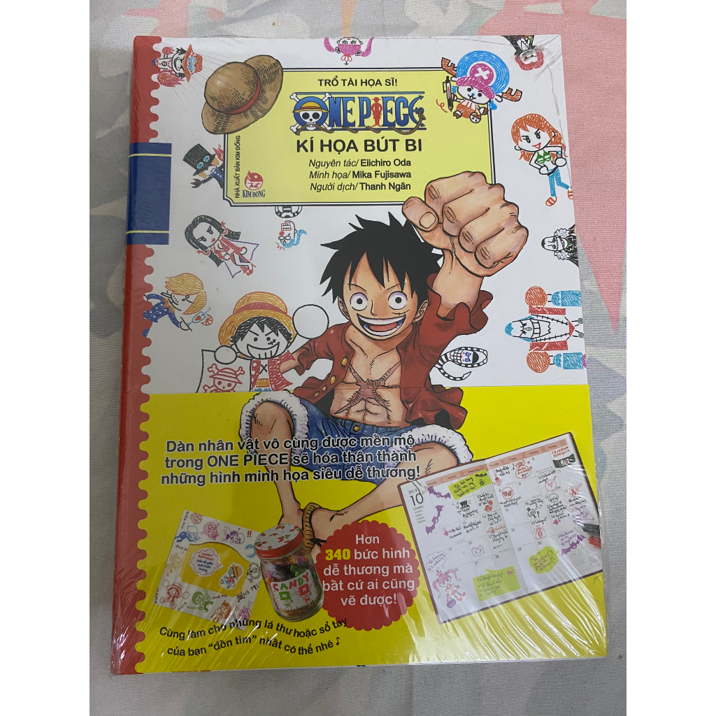 Truyện tranh One Piece Kí họa bút bi - NXB Kim Đồng