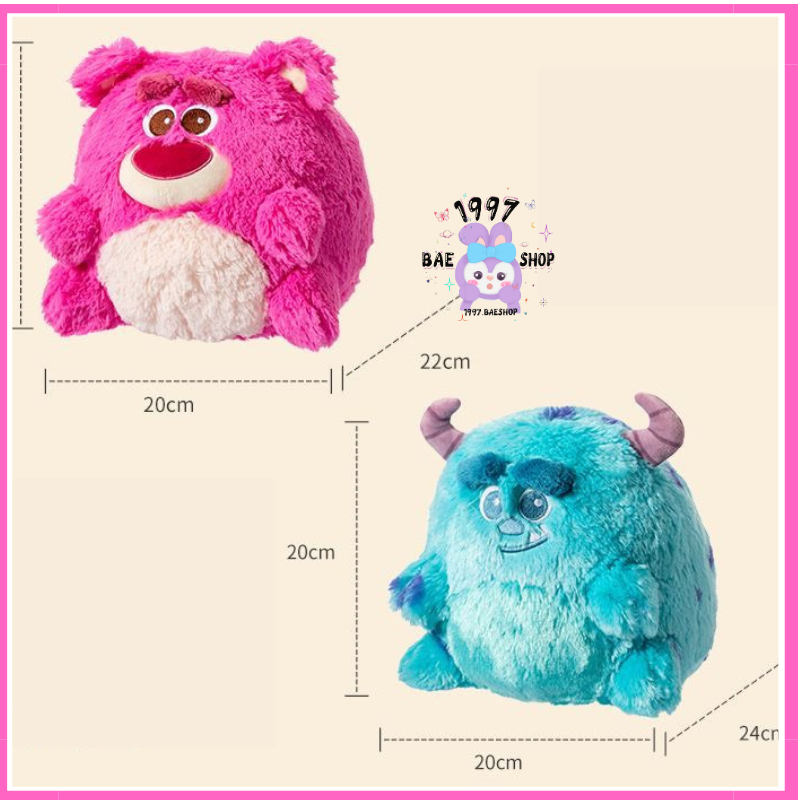 Gấu bông Lotso và Sulley phiên bản Tsum Tsum