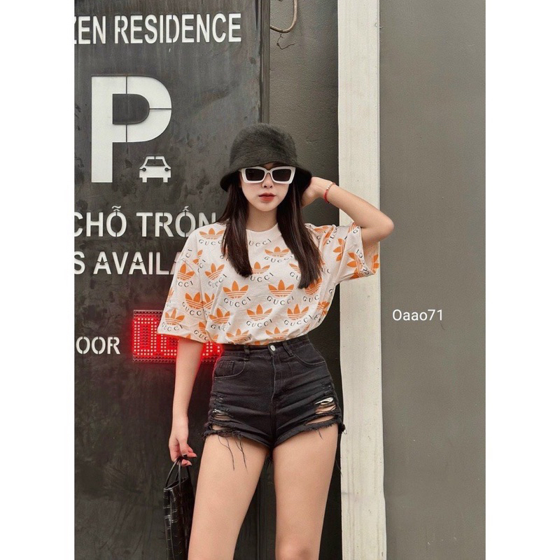 (ảnh thật) Áo phông loang màu WASH TYE DYE