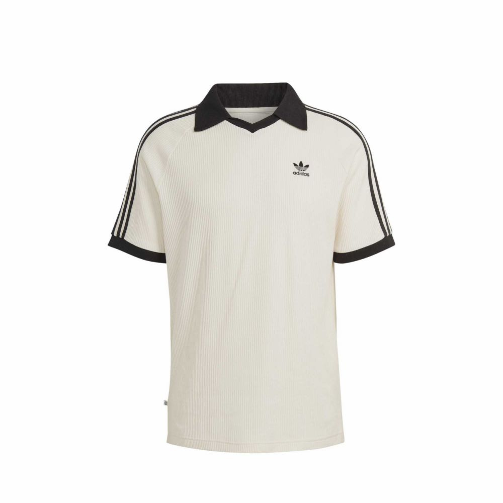 Áo Polo Chính Hãng Adidas Classics Waffle Kem Shop Xám Store