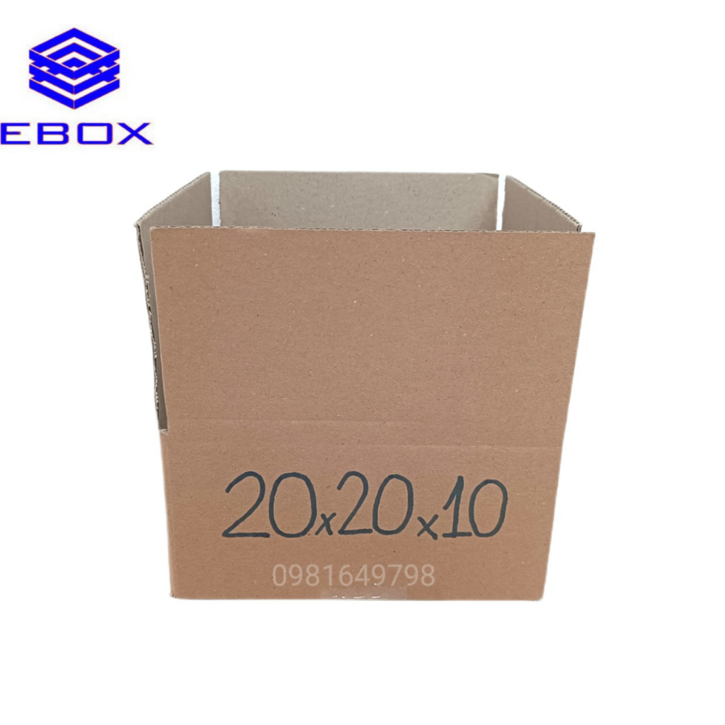 20x20x10 Hộp carton đóng hàng