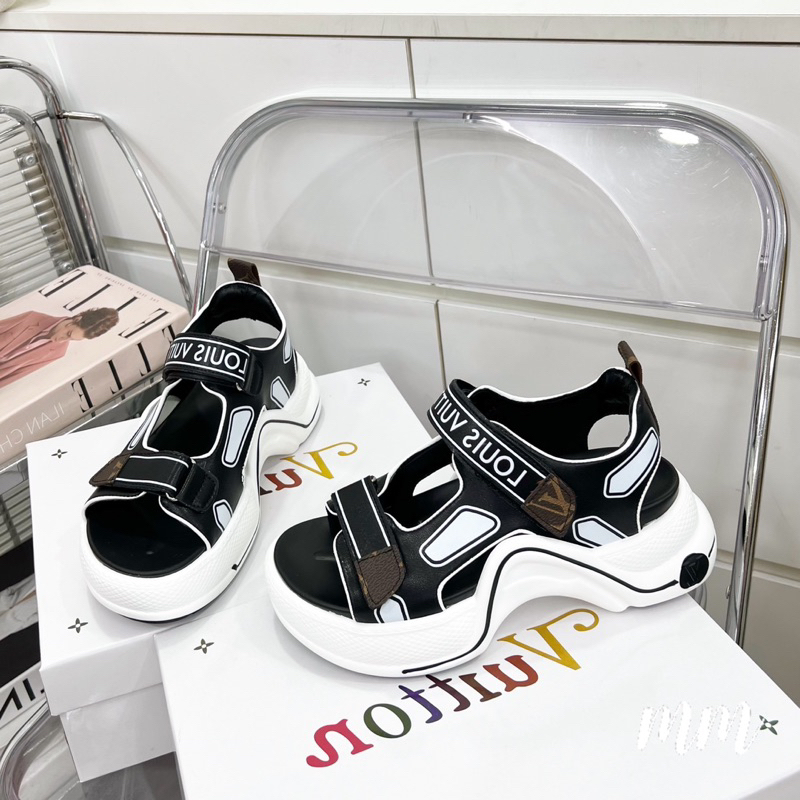 Sandal đế xuồng lv bản hot mới về hàng fullbox