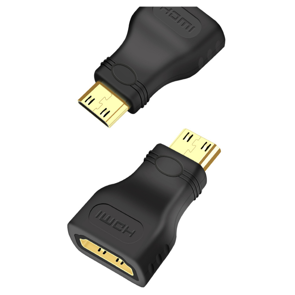 Đầu chuyển Mini HDMI sang HDMI chuẩn sử dụng cho máy chơi game kết nối ra màn hình tivi hoặc máy tính | IZZYGAME