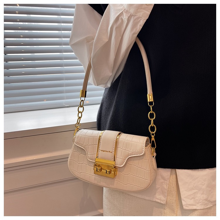 Túi xách nữ kẹp nách đeo vai Ceelyn thiết kế vân đá sang trọng size 21 DV102