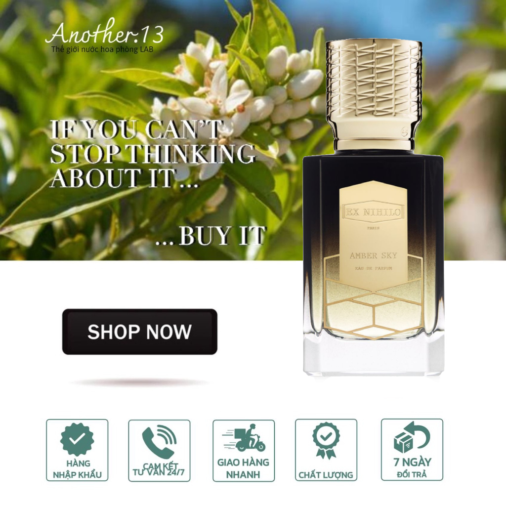 ⁂︎ 10ml┊Nước Hoa Ex Nihilo Amber Sky / EDP