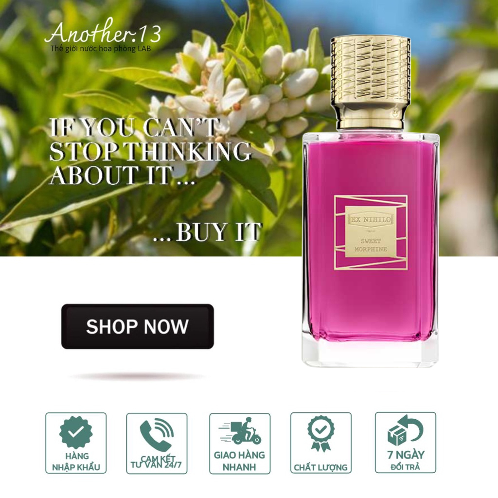 ⁂︎ 10ml┊Nước hoa Ex Nihilo Sweet Morphine / EDP