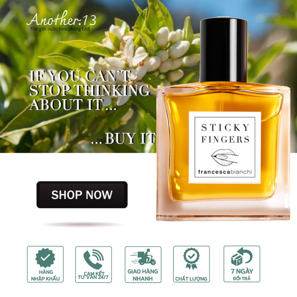 ⁂︎ 10ml┊Nước Hoa Phòng Lab Francesca Bianchi Sticky Fingers / EDP