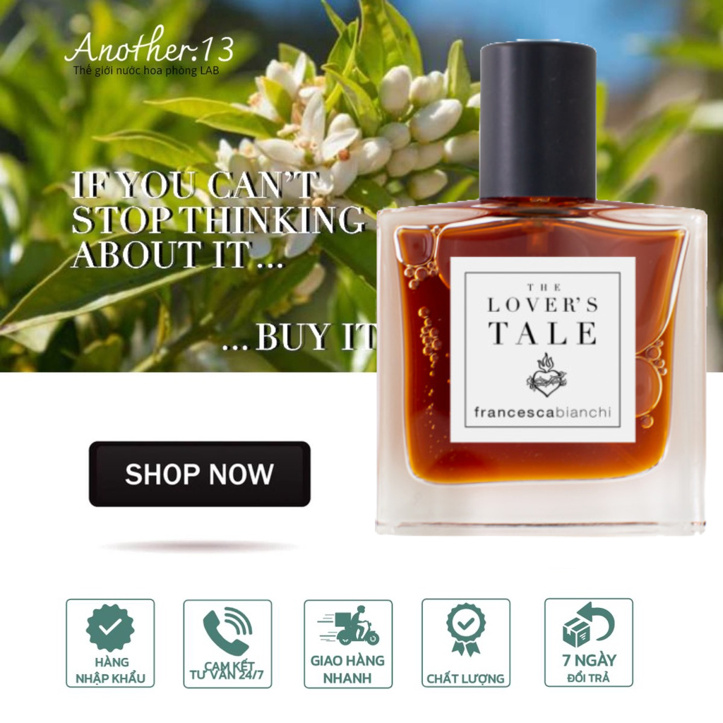 ⁂︎ 10ml┊Nước Hoa Phòng Lab Francesca Bianchi The Lover’s Tale / EDP