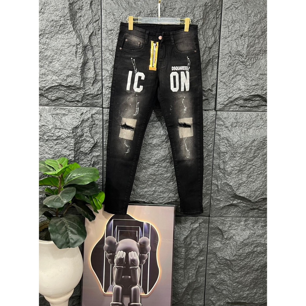 Quần jean nam đẹp quần bò icon nam cao cấp chuẩn shop N.O STORE