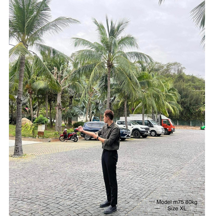 Quần tây âu nam Hàn Quốc brand T.I FOR MEN _Black