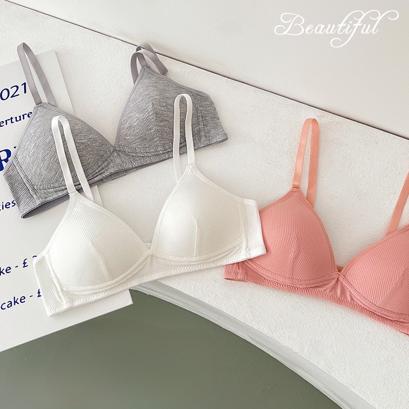 Áo Lót Nữ Bra Mút Liền Mỏng - Phong Cách Cô Gái Pháp