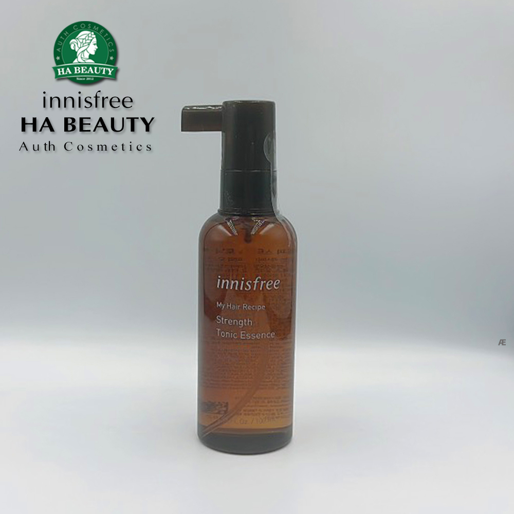 Xịt dưỡng tóc innisfree My Hair Recipe Strength Tonic Essence For Hair Roots Care 100 mL