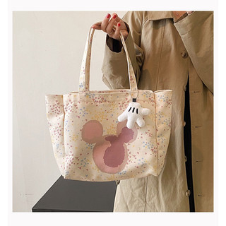 [Hàng có sẵn]Túi Mickey có kèm charm Mickey.