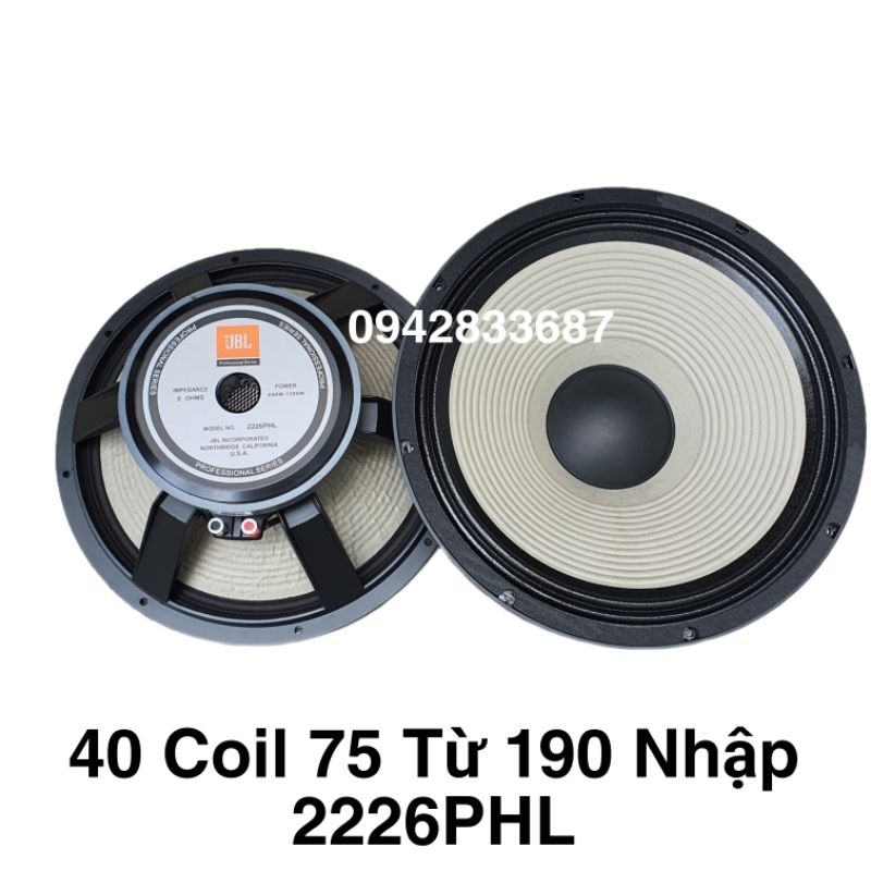 Bass 40 Coil 75 Từ 190 J B L (1 Cái)