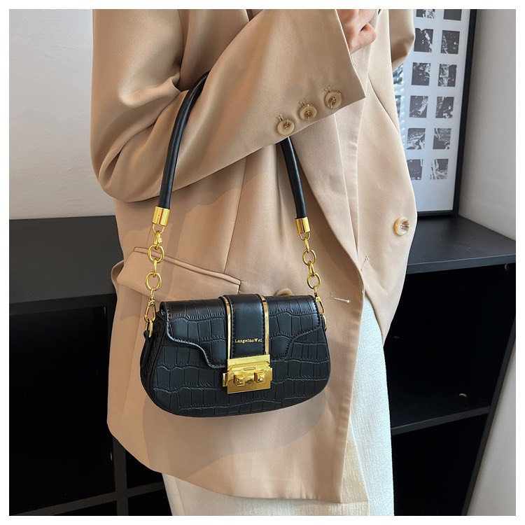 Túi xách nữ kẹp nách đeo vai Ceelyn thiết kế vân đá sang trọng size 21 DV102