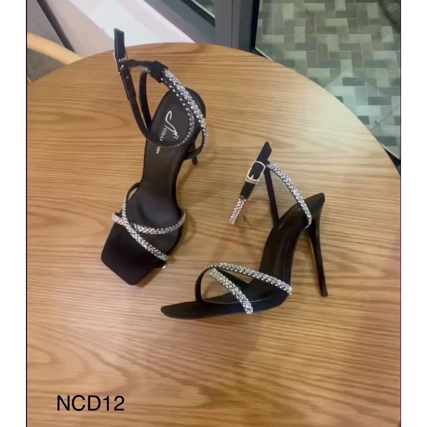 Giày sandal đính đá cao cấp 9 Phân