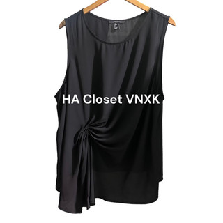Áo voan kiểu f21 nhúng eo