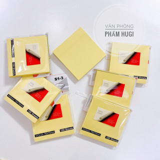Giấy note vàng hình vuông (76x76mm) xấp gồm 100 tờ
