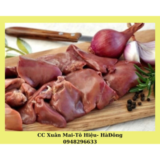 Gan gà tươi cho chó mèo, thú cưng túi 1kg