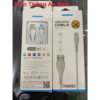 Dây Cáp Sạc TypeC NK7 Microcom