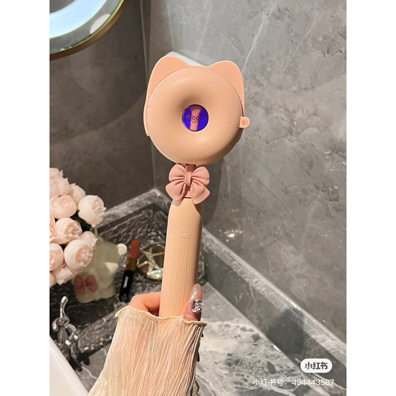 Bàn Chải Đánh Răng Điện Kèm Máy Tiệt Trùng SOOCAS Phiên Bản D3 Hình Chân Mèo - Cáo Đeo Nơ