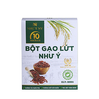 Bột gạo lứt hỗ trợ giảm cân lợi sữa như ý NY 800g tốt cho sức khỏe SATOSO thơm ngon