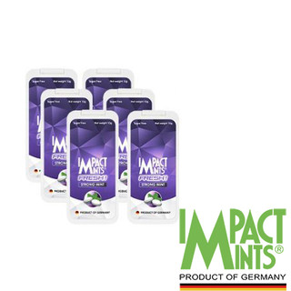 Kẹo bạc hà không đường Impact Mints Fresh Strongmint - hương bạc hà thơm nồng 10g