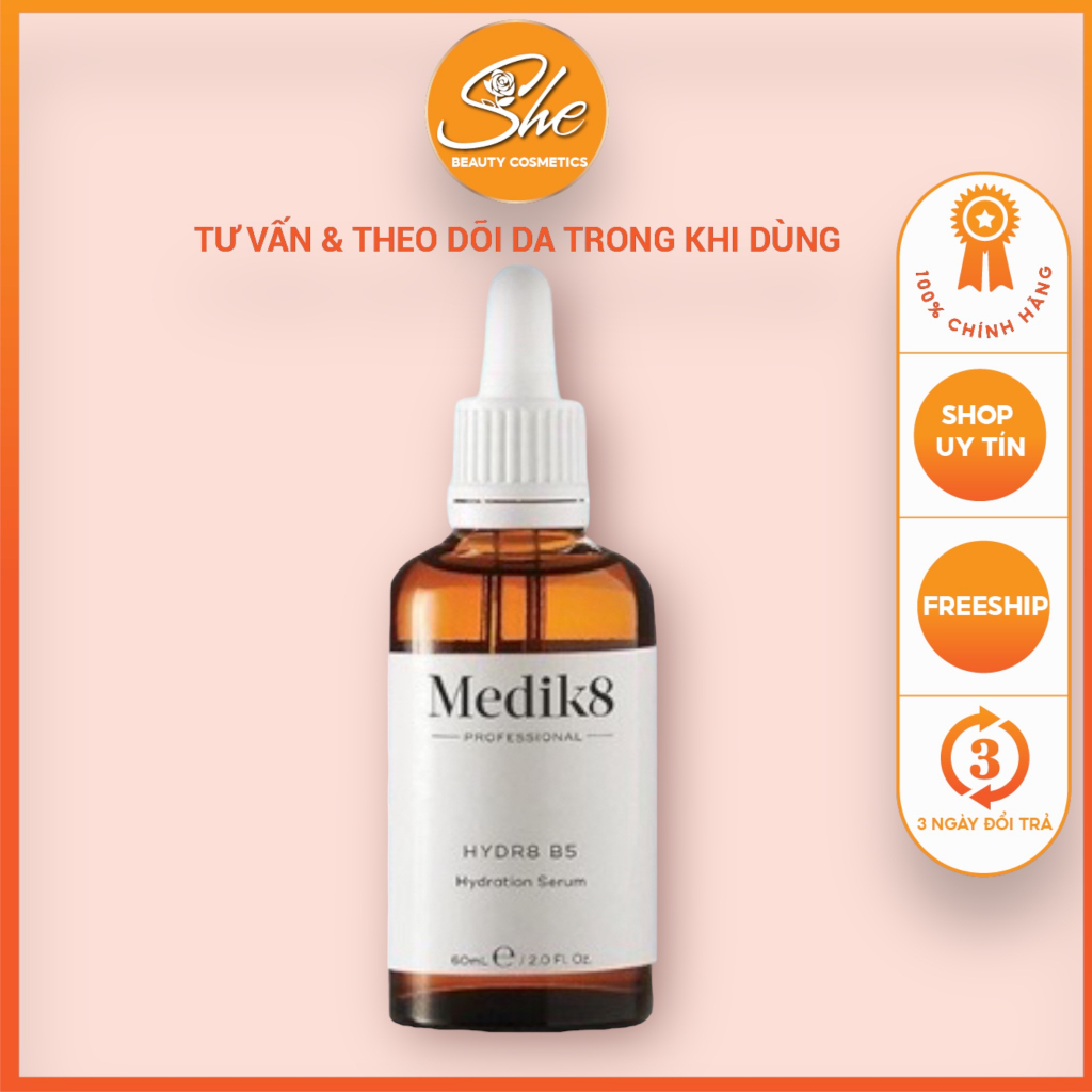 Medik8 Hydr8 B5,Serum cấp ẩm phục hồi da