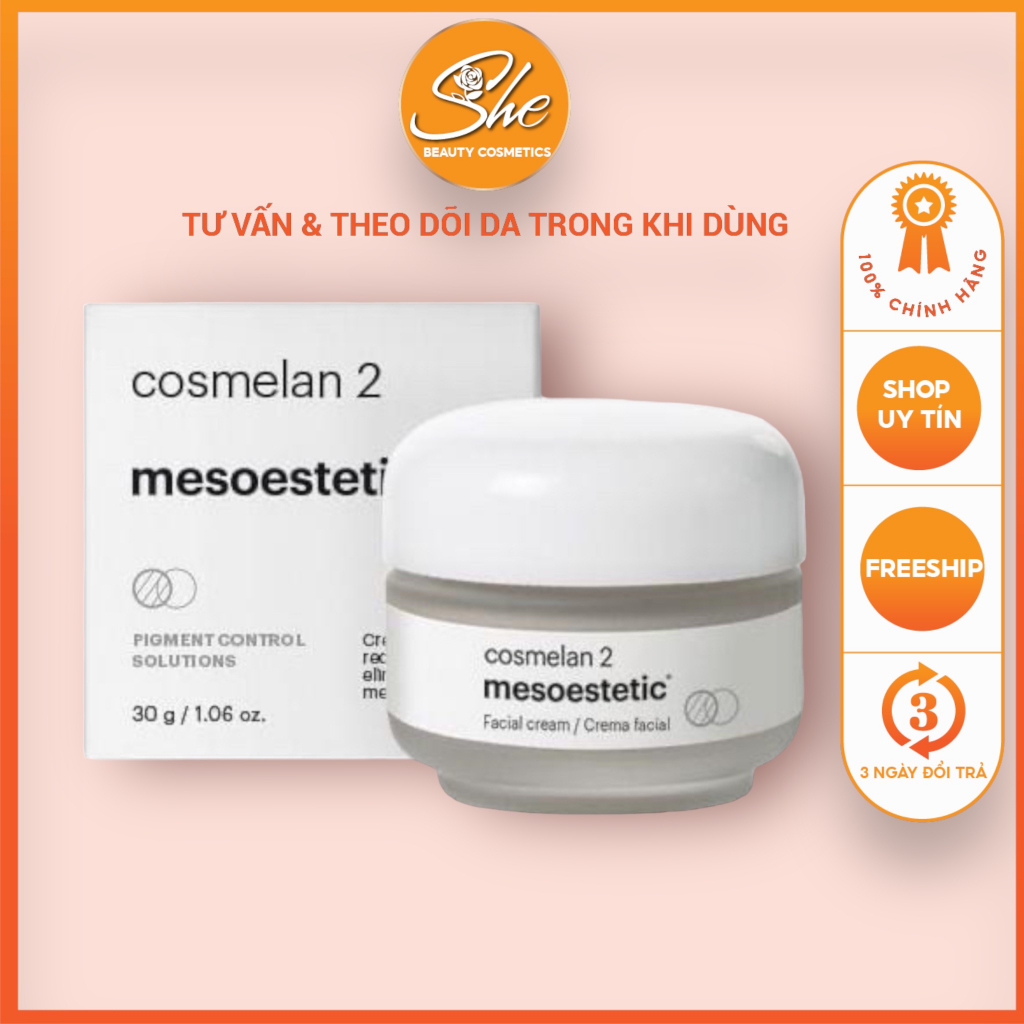 Cosmelan 2,Kem giúp giảm nám Mesoestetic Cosmelan2