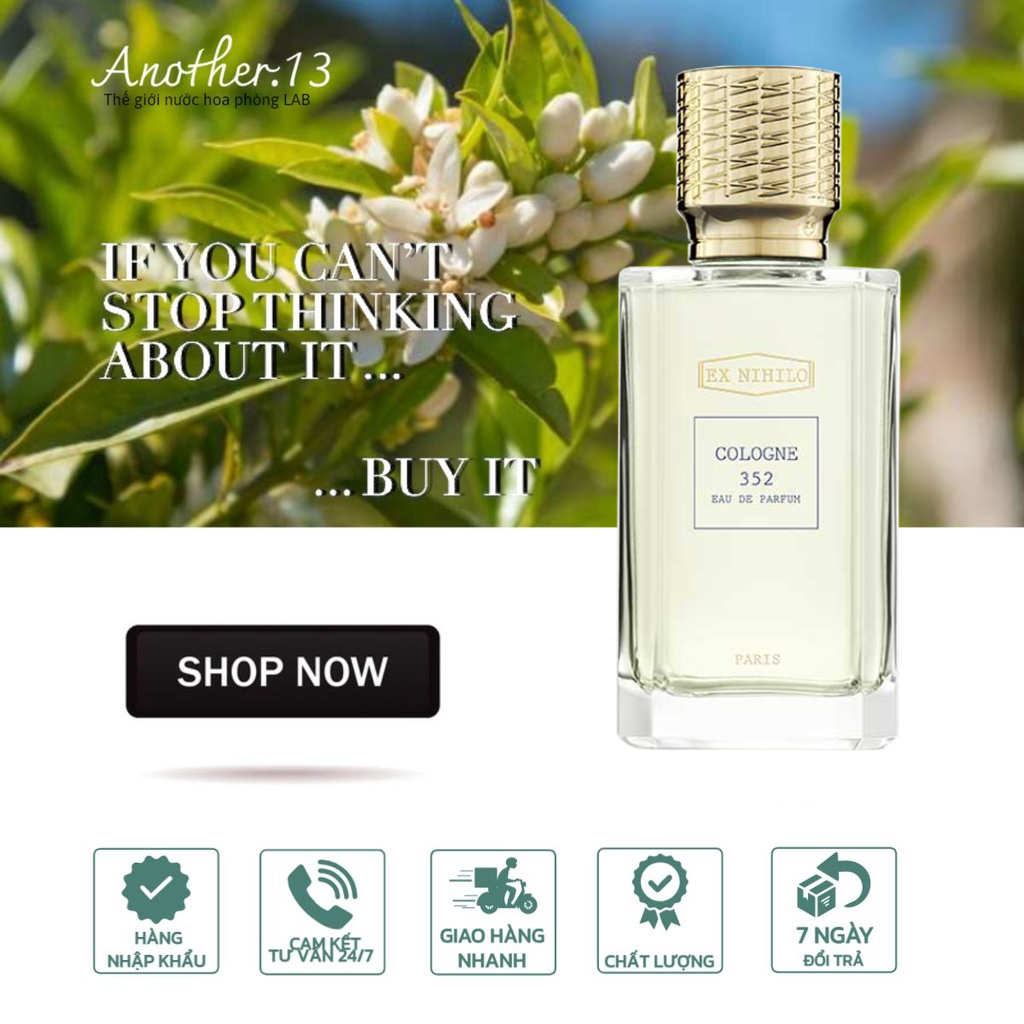 ⁂︎ 10ml┊Nước Hoa Ex Nihilo Outcast Blue – Extrait / EDP