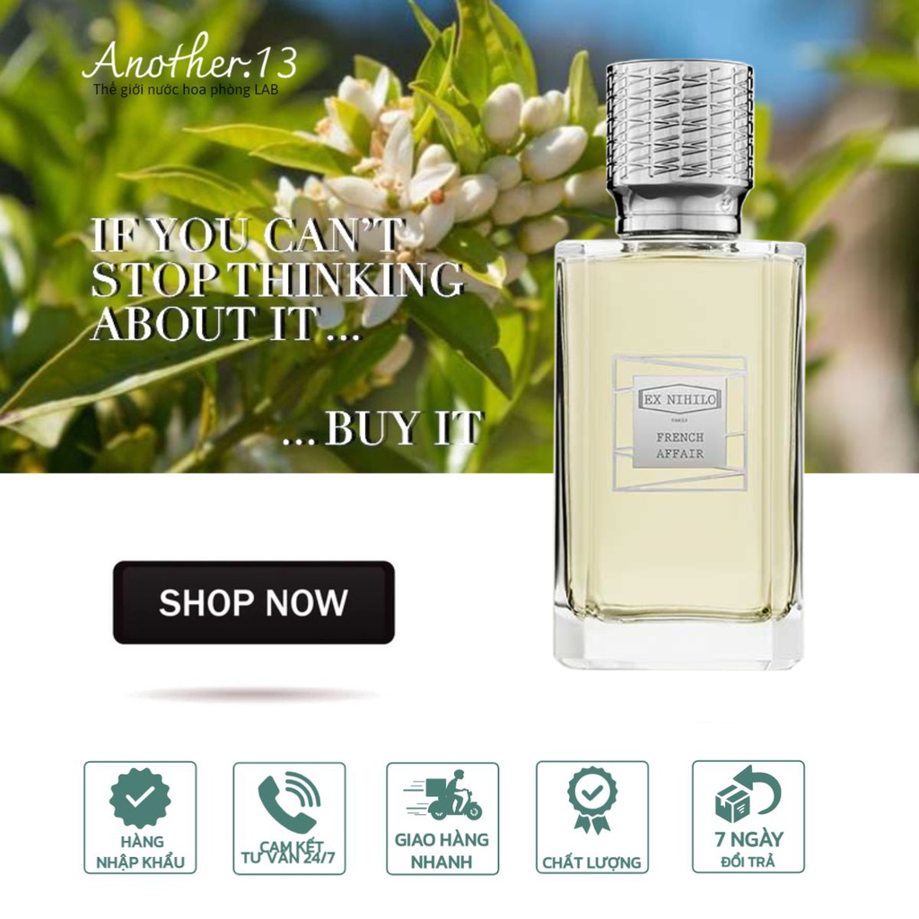 ⁂︎ 10ml┊Nước Hoa Ex Nihilo French Affair / EDP