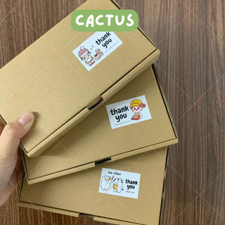 Combo 72 tem dán cảm ơn, tem dán hộp, tem thank you